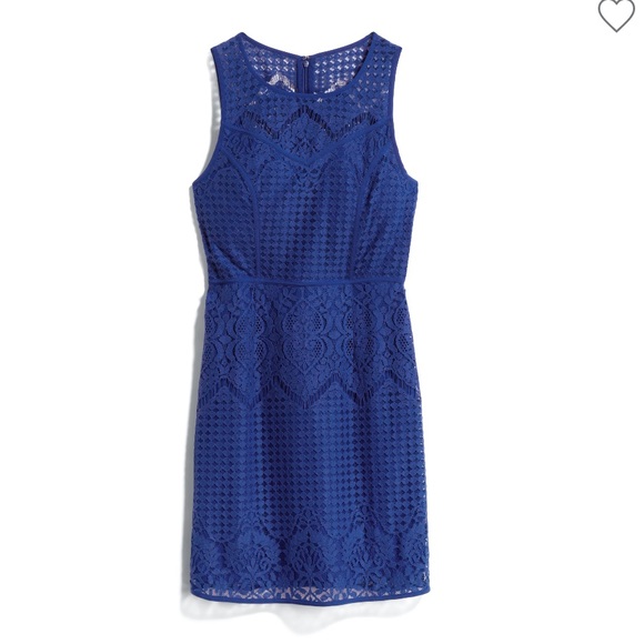 stitch fix Dresses & Skirts - Truly Poppy blue lace dress, size 4